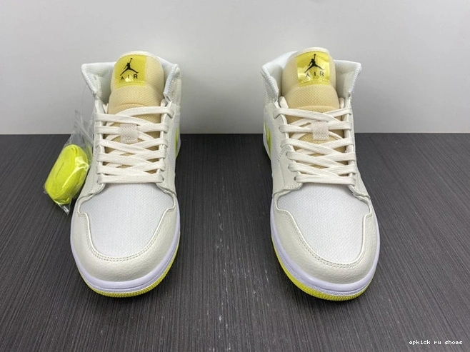 Rep Jordan1 Mid QuickDry DB2822- 3710 Voltage SE Yellow 1028